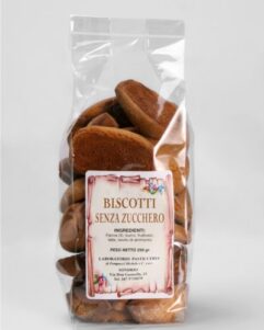 Biscotti senza zucchero con fruttosio