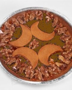 Crostata al gianduia e noci